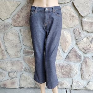 ABERCROMBIE & FITCH | Blue Gray Ankle Flare Jeans
